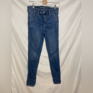 American Eagle Outfitters Blue Skinny Jeans